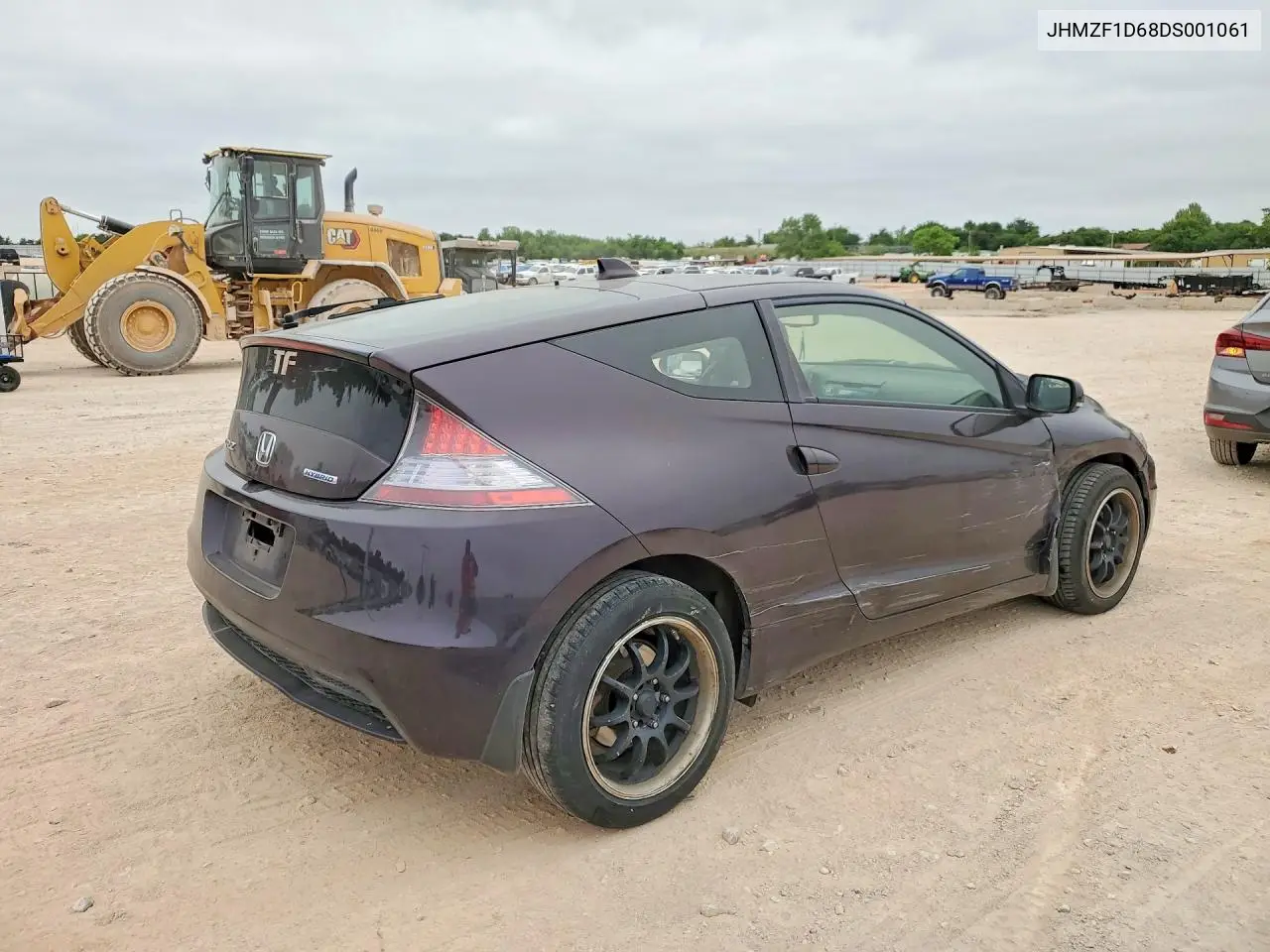 2013 Honda Cr-Z Ex VIN: JHMZF1D68DS001061 Lot: 52351416