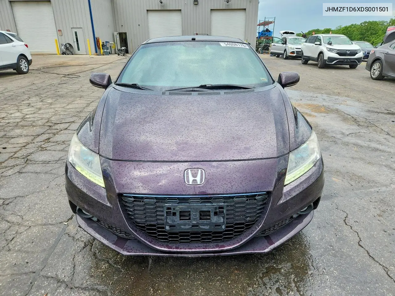 2013 Honda Cr-Z Ex VIN: JHMZF1D6XDS001501 Lot: 54008176