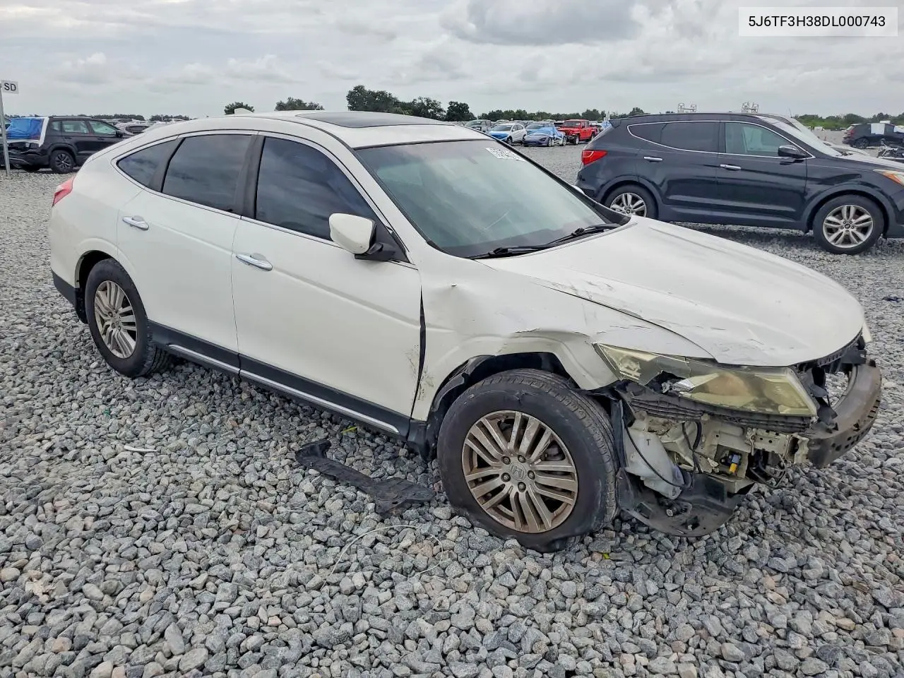 2013 Honda Crosstour Ex VIN: 5J6TF3H38DL000743 Lot: 55723516
