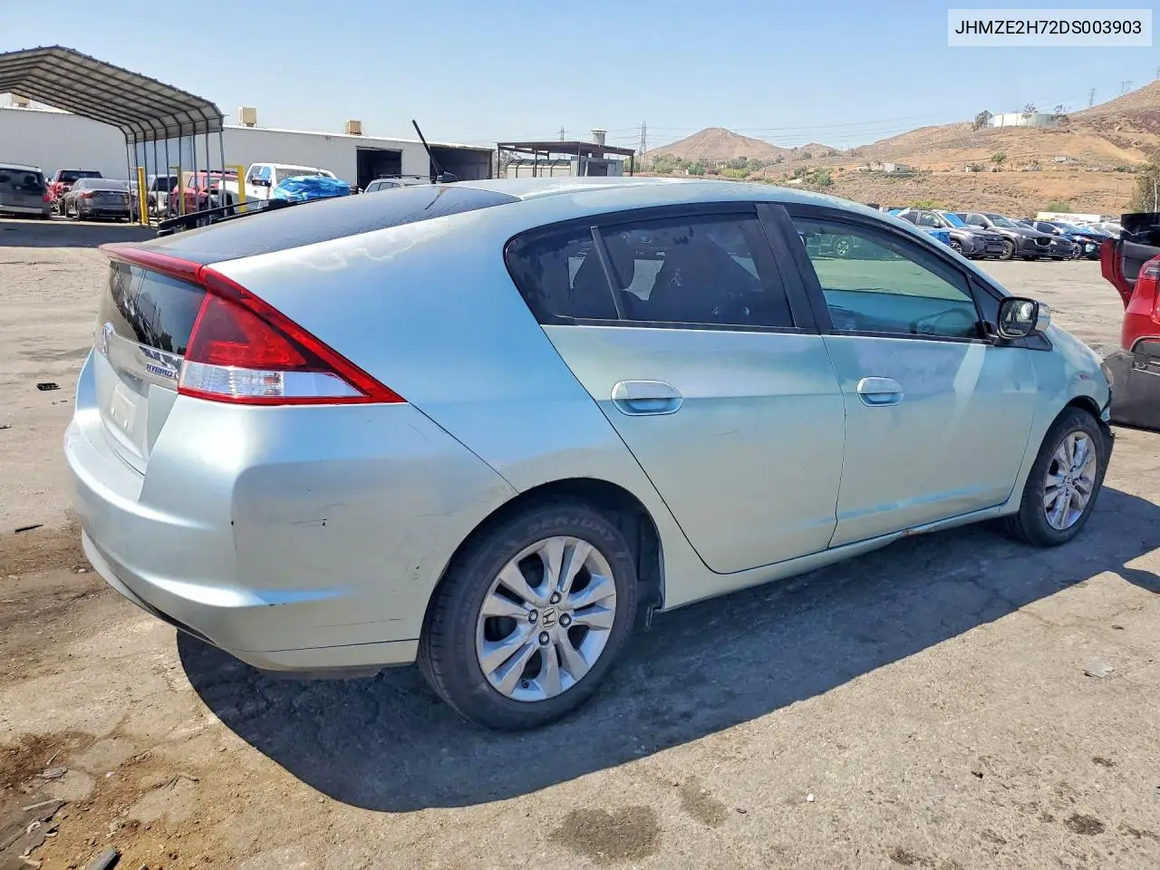 2013 Honda Insight Ex VIN: JHMZE2H72DS003903 Lot: 56358606