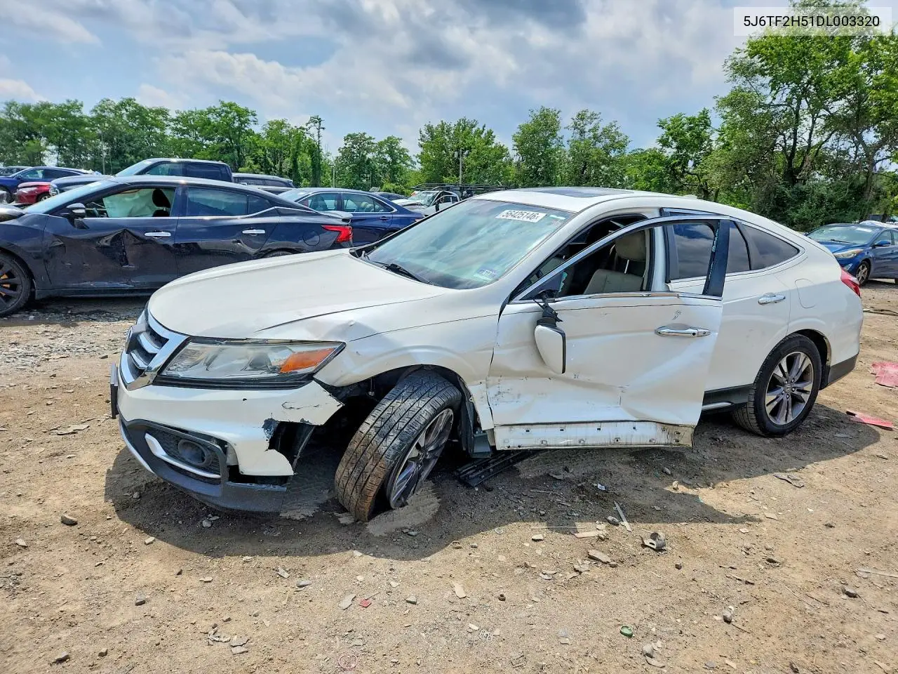 2013 Honda Crosstour Exl VIN: 5J6TF2H51DL003320 Lot: 56425146