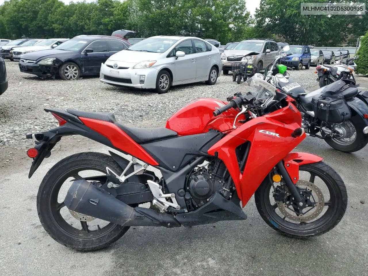 2013 Honda Cbr250 R VIN: MLHMC4102D5300935 Lot: 57164766