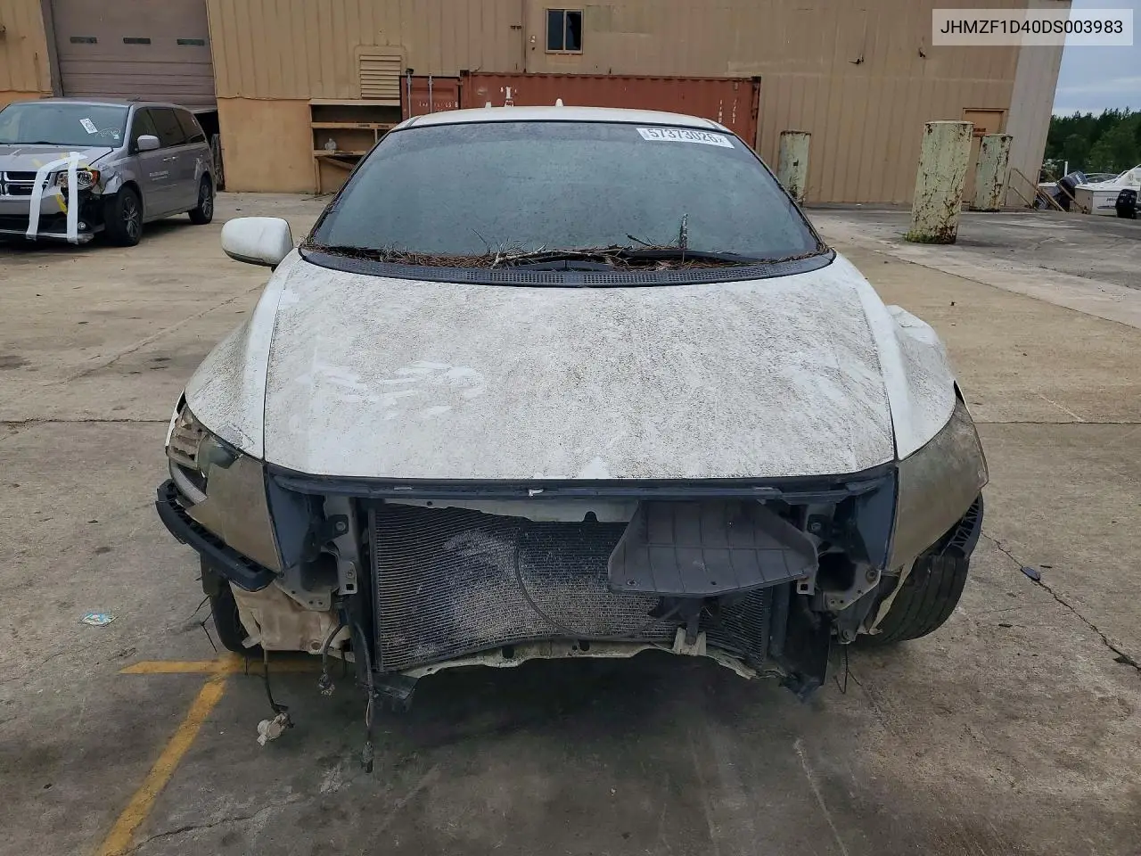 2013 Honda Cr-Z VIN: JHMZF1D40DS003983 Lot: 57373026