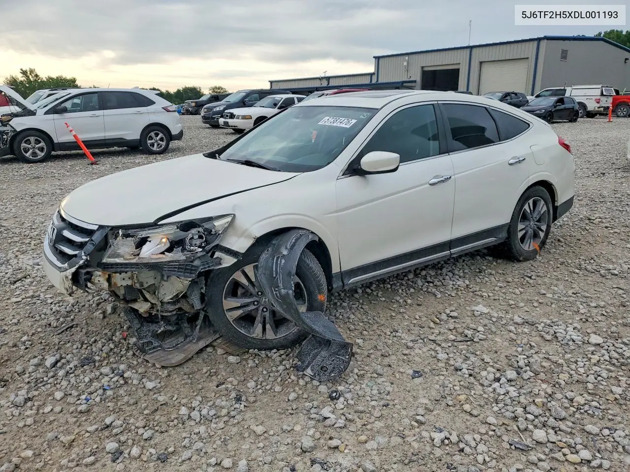 2013 Honda Crosstour Exl VIN: 5J6TF2H5XDL001193 Lot: 57381476