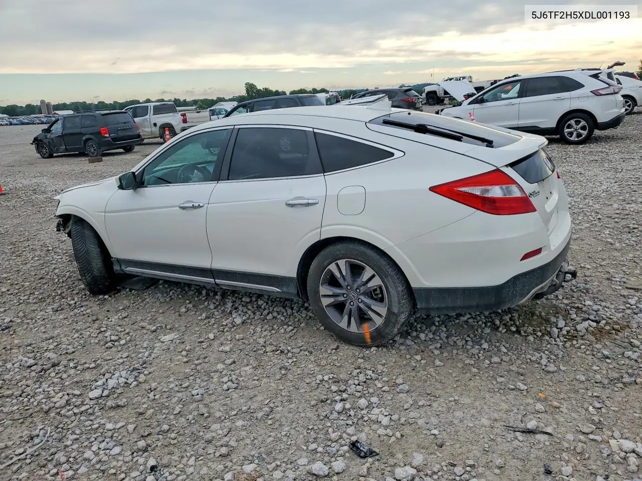 2013 Honda Crosstour Exl VIN: 5J6TF2H5XDL001193 Lot: 57381476