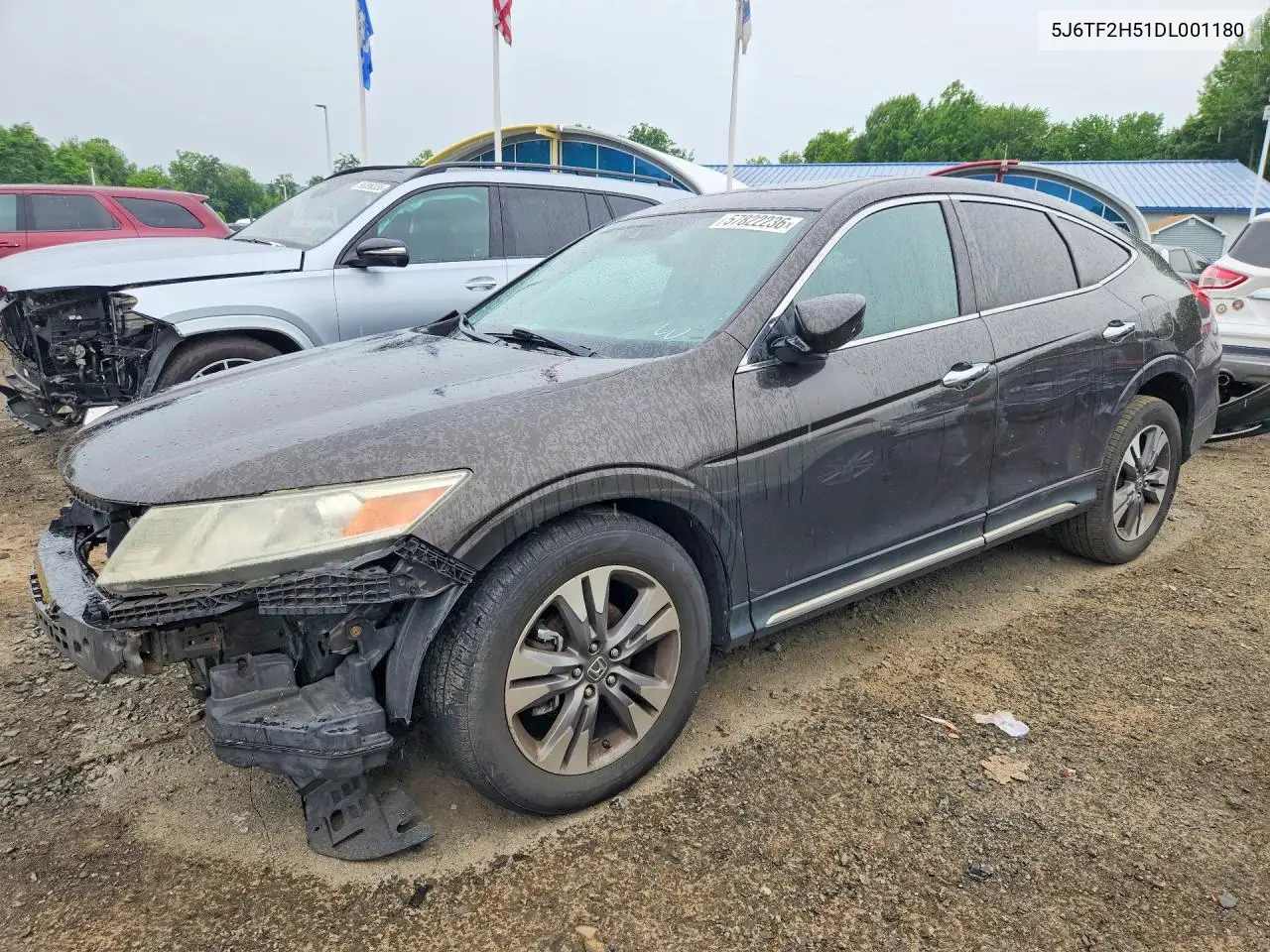 2013 Honda Crosstour Exl VIN: 5J6TF2H51DL001180 Lot: 57822236
