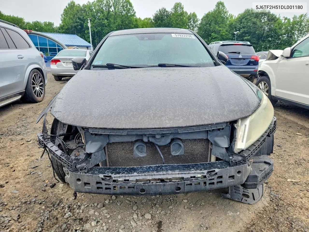 2013 Honda Crosstour Exl VIN: 5J6TF2H51DL001180 Lot: 57822236