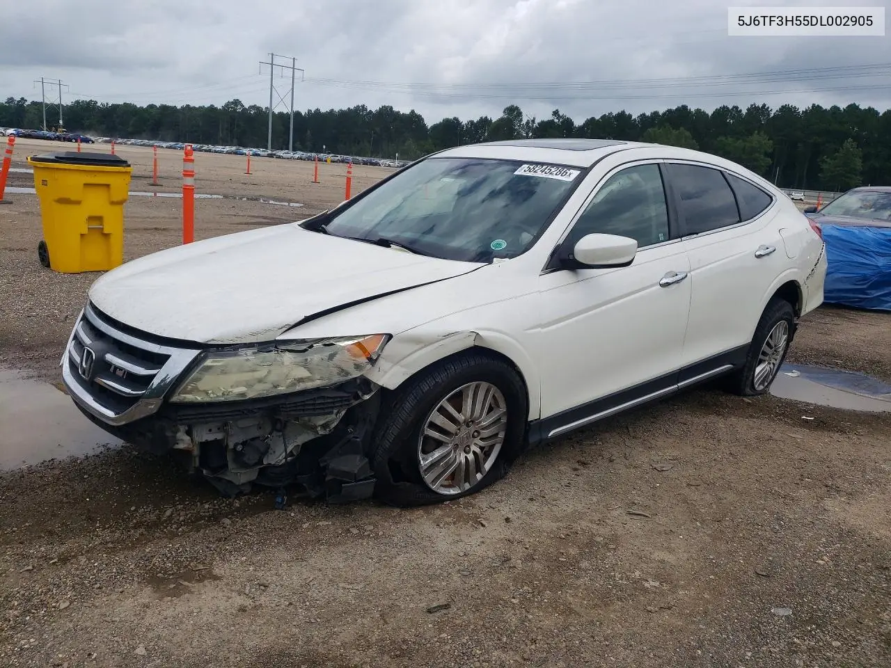 2013 Honda Crosstour Exl VIN: 5J6TF3H55DL002905 Lot: 58245286