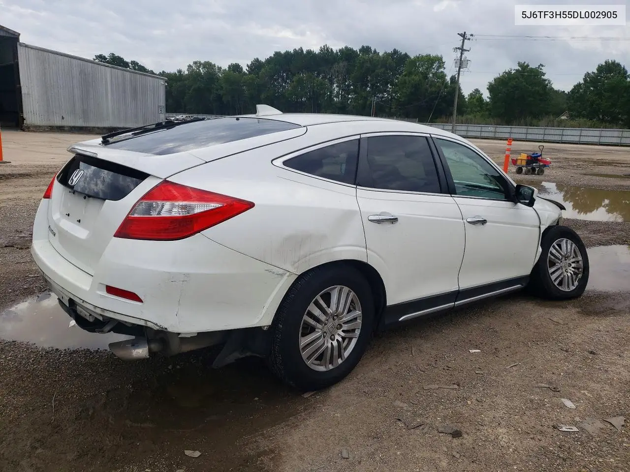 2013 Honda Crosstour Exl VIN: 5J6TF3H55DL002905 Lot: 58245286