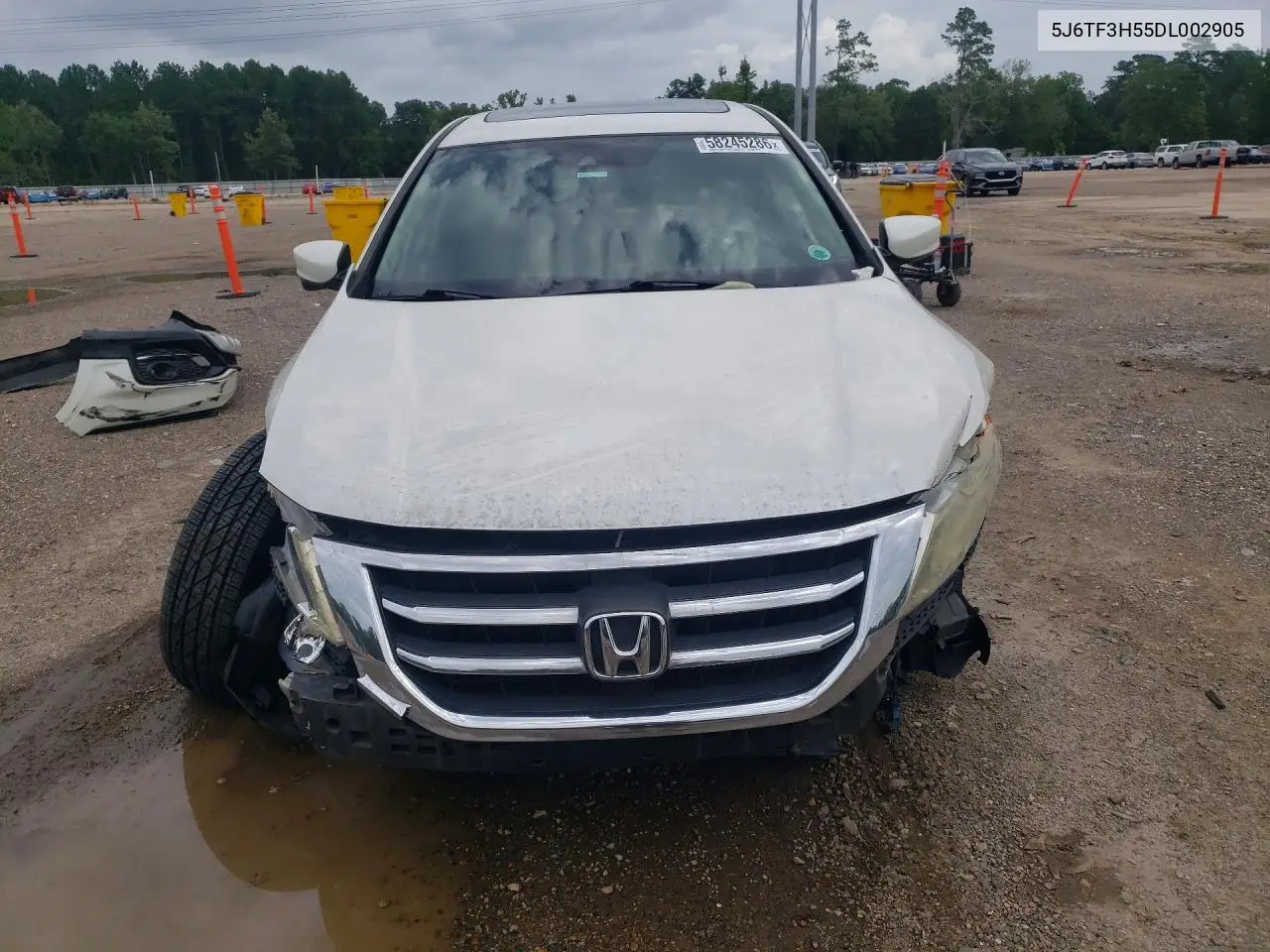 2013 Honda Crosstour Exl VIN: 5J6TF3H55DL002905 Lot: 58245286