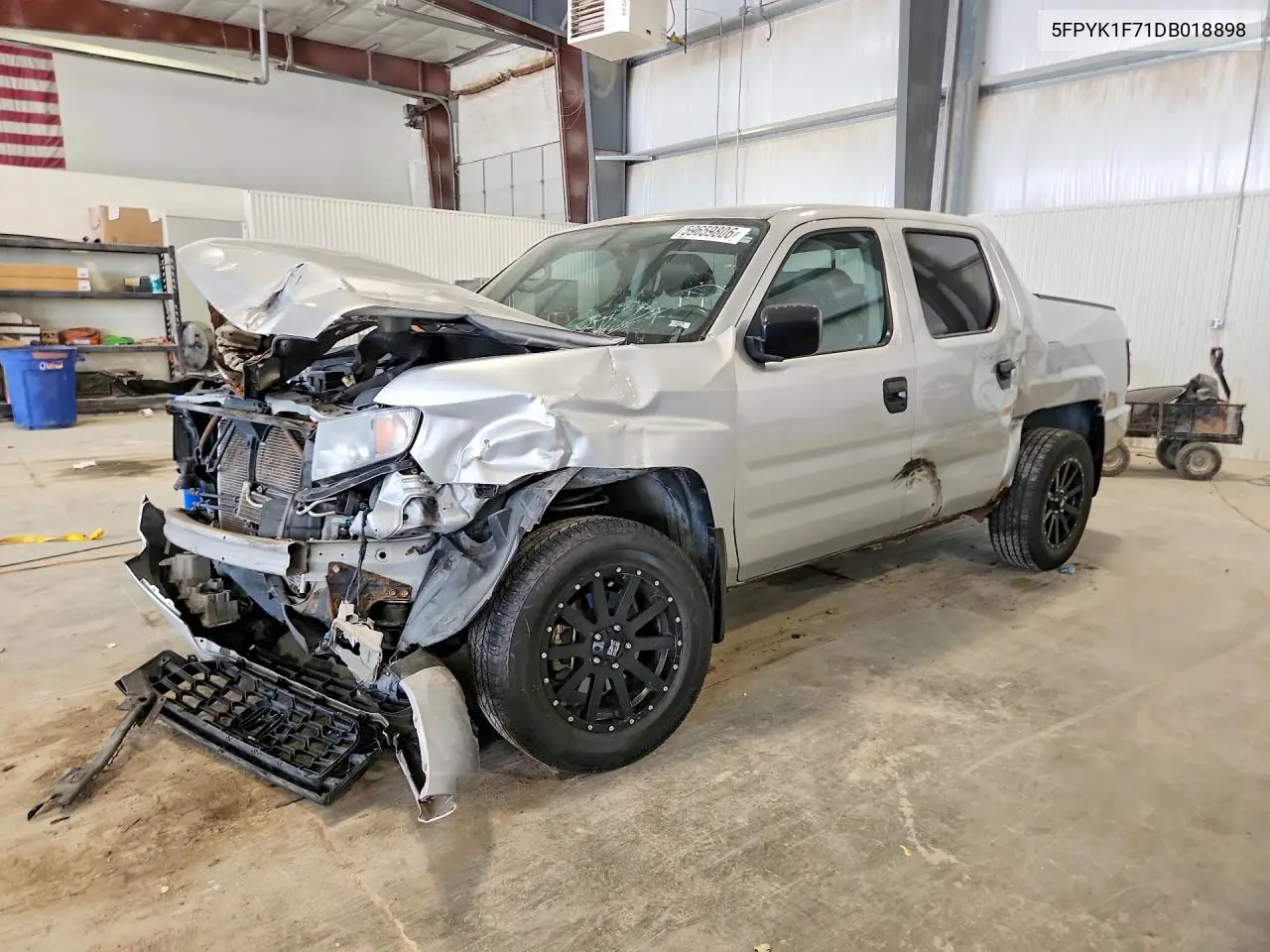 2013 Honda Ridgeline Sport VIN: 5FPYK1F71DB018898 Lot: 59659806