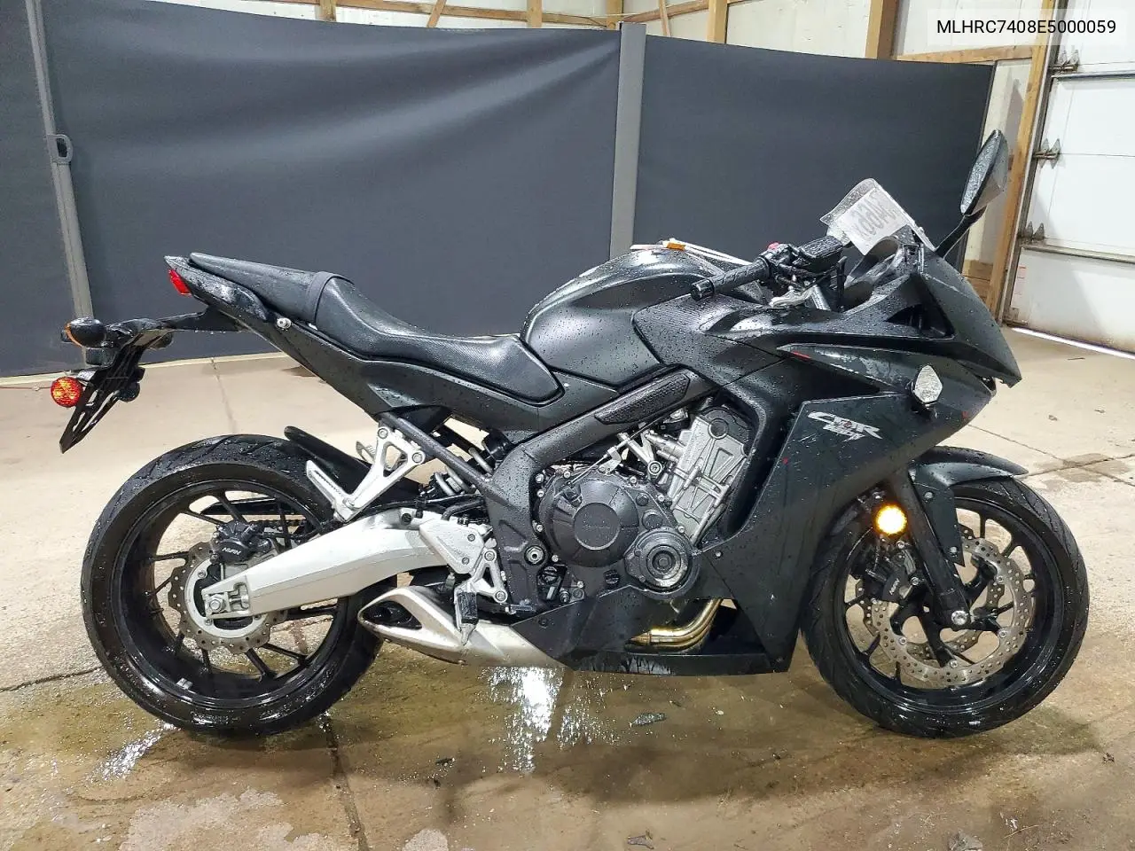 2014 Honda Cbr650 F VIN: MLHRC7408E5000059 Lot: 54645466