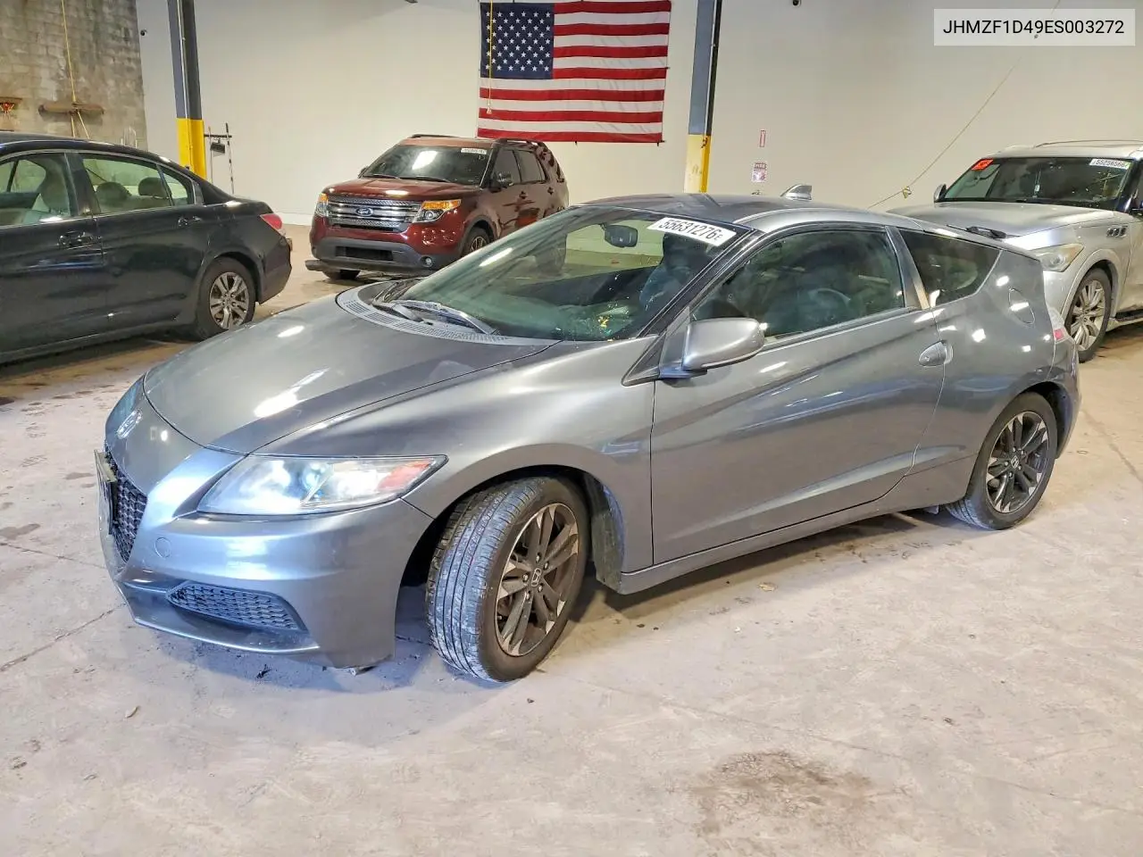 2014 Honda Cr-Z VIN: JHMZF1D49ES003272 Lot: 55631276