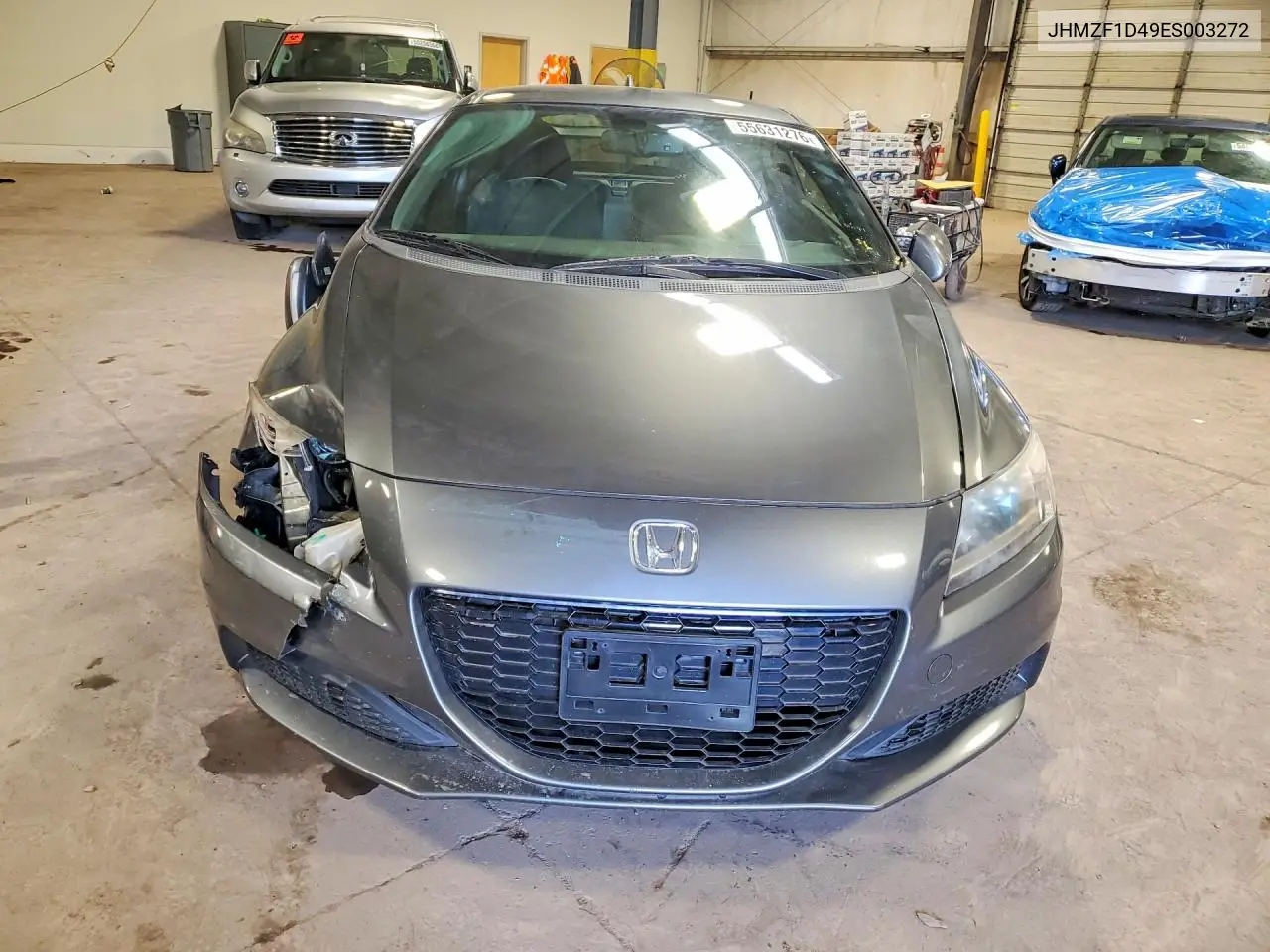 2014 Honda Cr-Z VIN: JHMZF1D49ES003272 Lot: 55631276