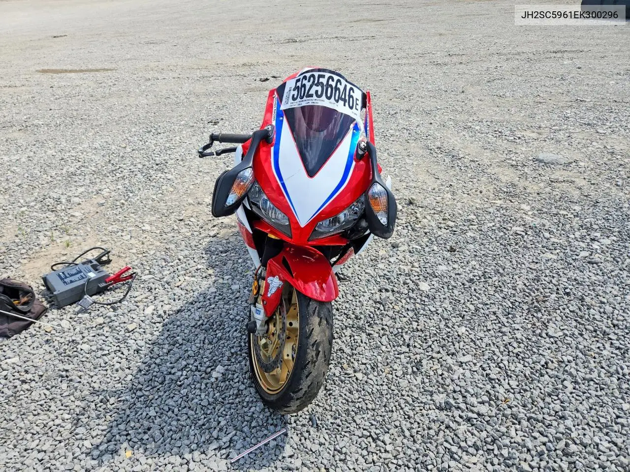 2014 Honda Cbr1000 S VIN: JH2SC5961EK300296 Lot: 56256646