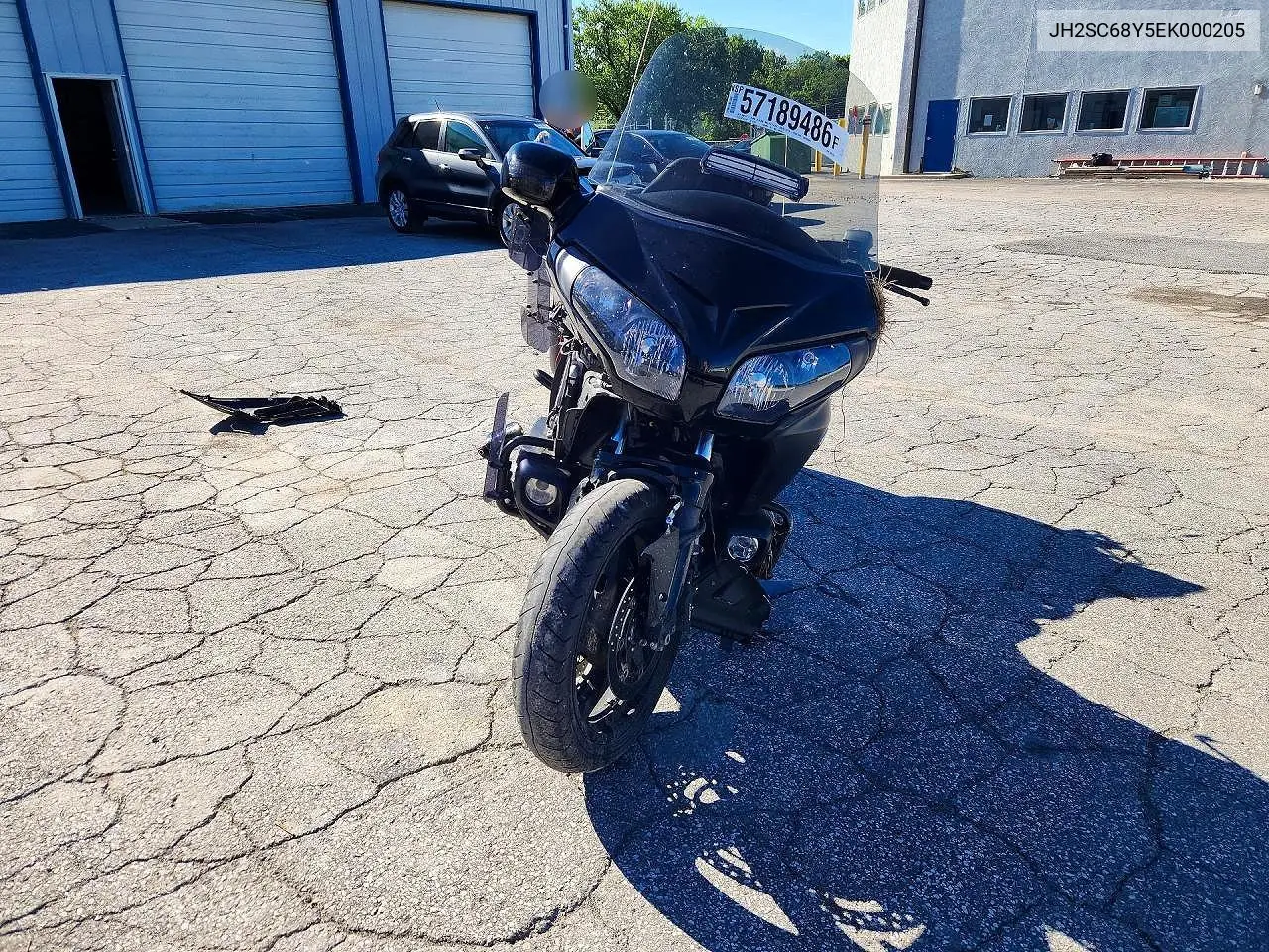 2014 Honda Gl1800 L VIN: JH2SC68Y5EK000205 Lot: 57189486