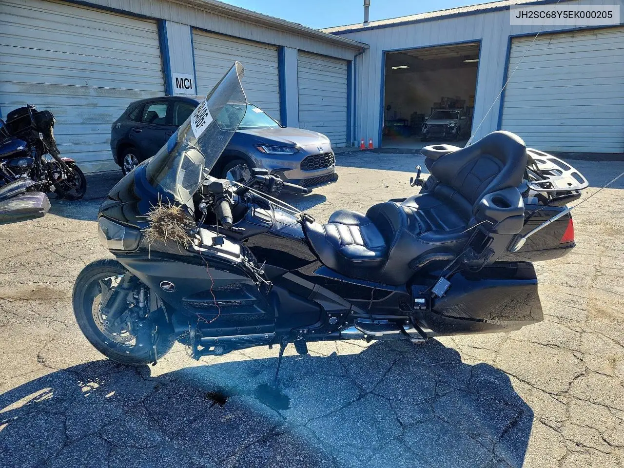 2014 Honda Gl1800 L VIN: JH2SC68Y5EK000205 Lot: 57189486