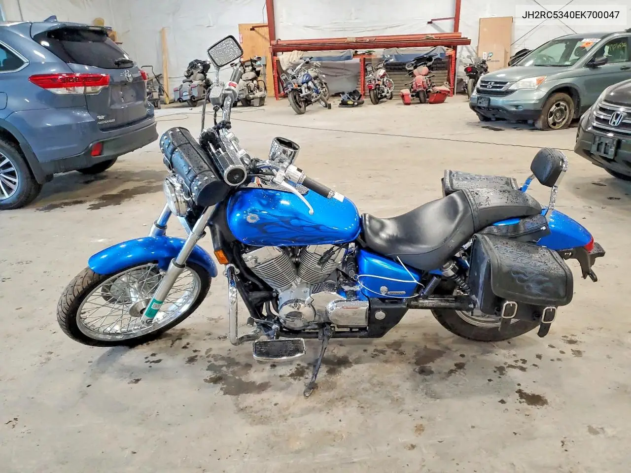 2014 Honda Vt750 C2F VIN: JH2RC5340EK700047 Lot: 58082696