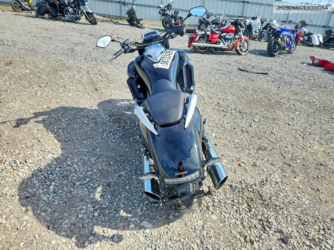 2014 Honda Gl1800 C VIN: JH2SC6807EK000264 Lot: 58723426