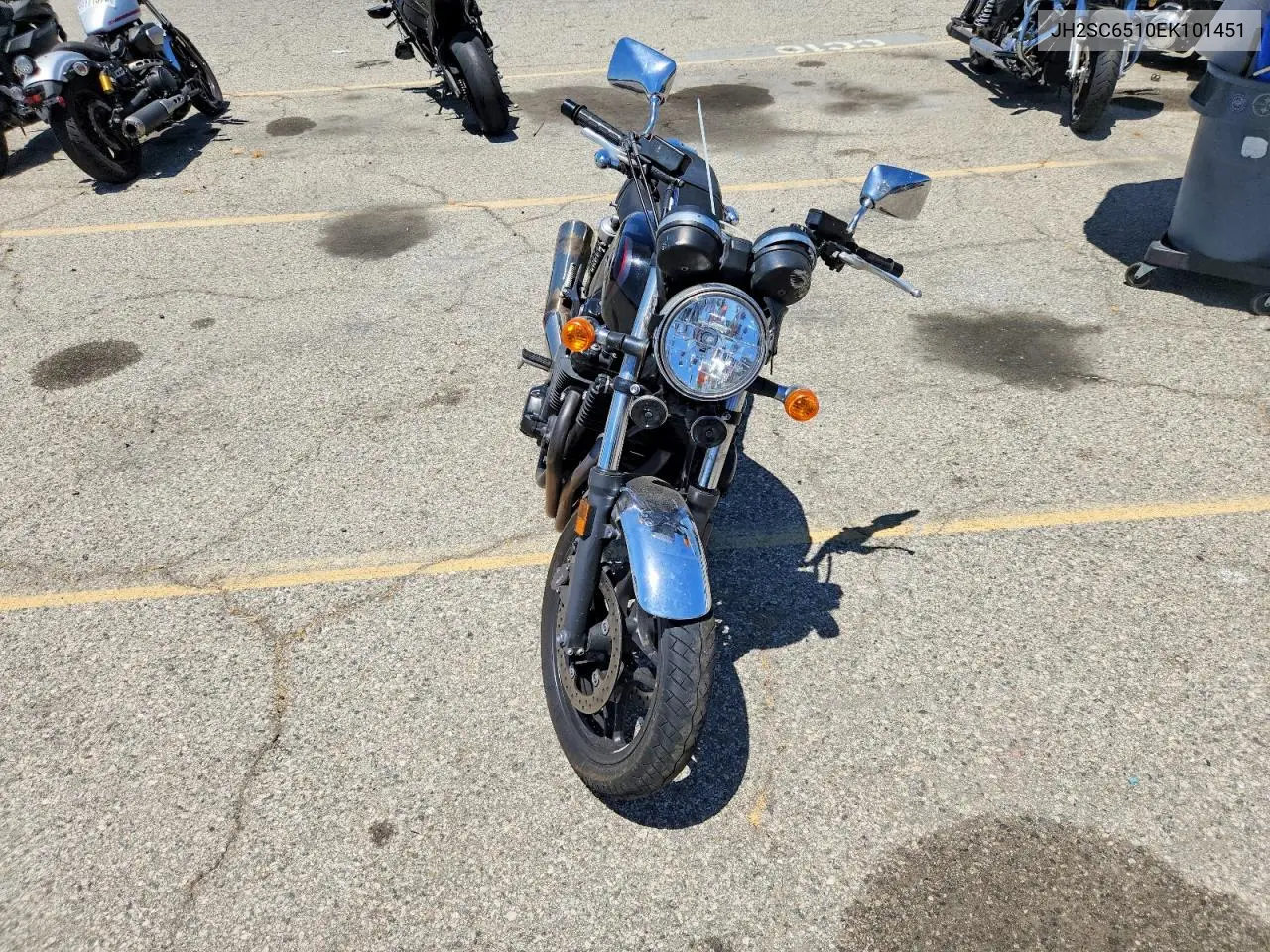 2014 Honda Cb1100 VIN: JH2SC6510EK101451 Lot: 60603286