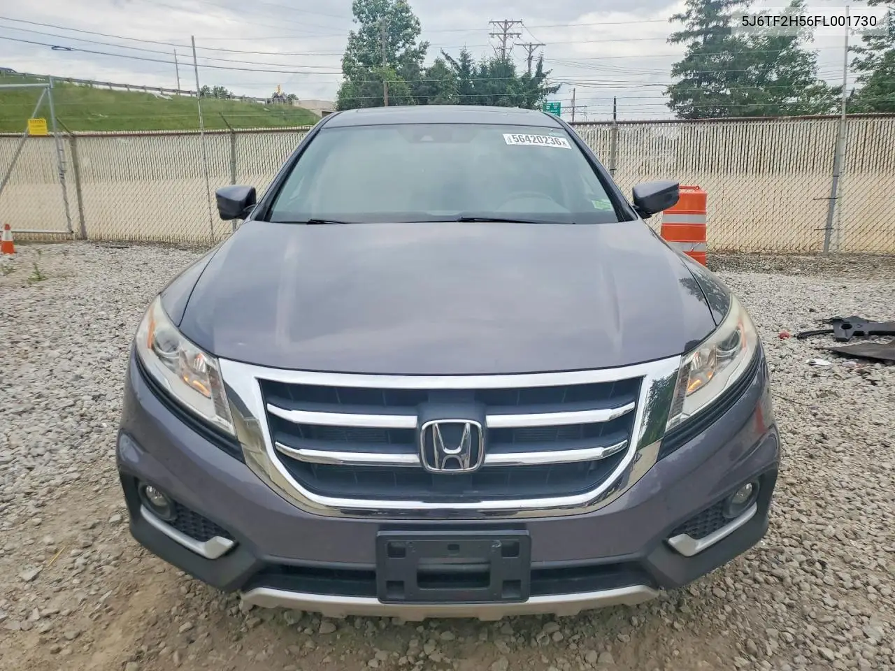 2015 Honda Crosstour Exl VIN: 5J6TF2H56FL001730 Lot: 56420236