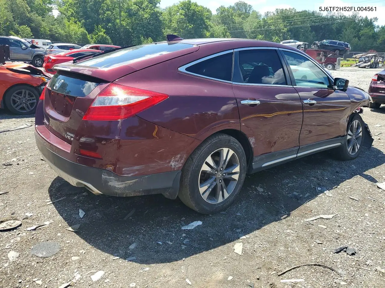 2015 Honda Crosstour Exl VIN: 5J6TF2H52FL004561 Lot: 57212176