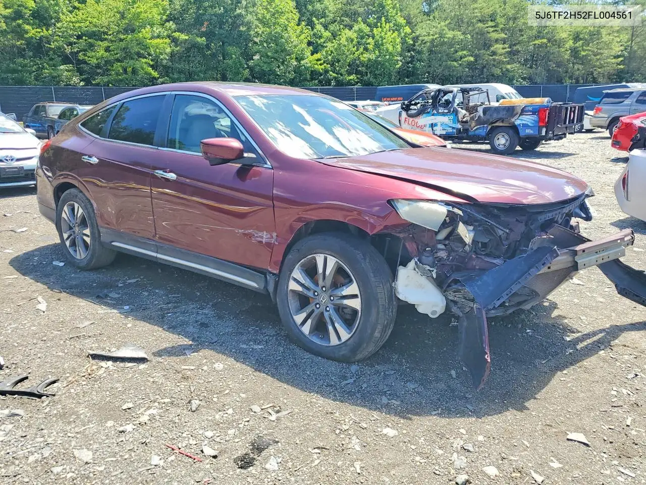 2015 Honda Crosstour Exl VIN: 5J6TF2H52FL004561 Lot: 57212176