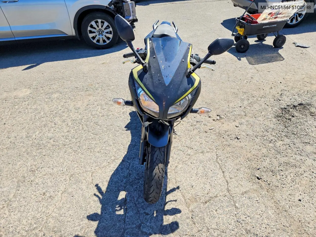 2015 Honda Cbr300 Ra VIN: MLHNC5156F5100598 Lot: 57374076