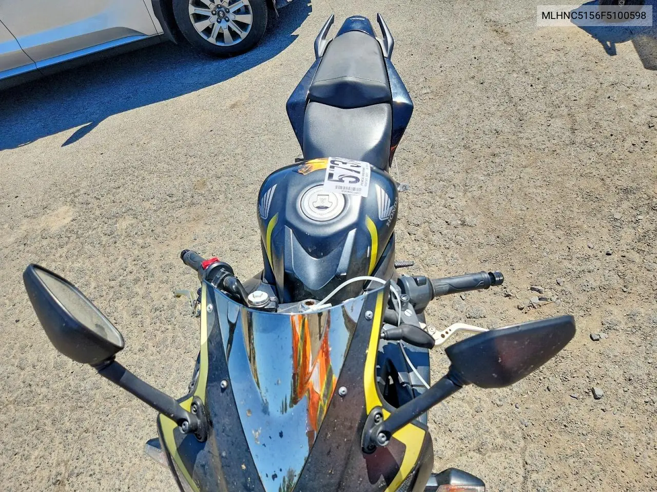 2015 Honda Cbr300 Ra VIN: MLHNC5156F5100598 Lot: 57374076
