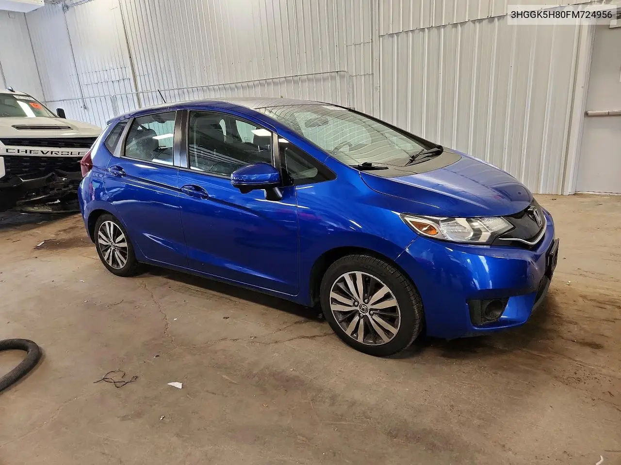 2015 Honda Fit Ex VIN: 3HGGK5H80FM724956 Lot: 57907066