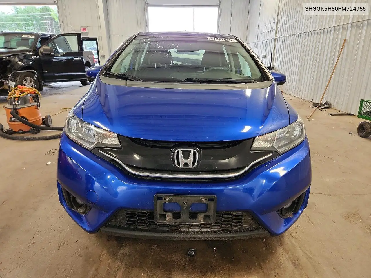 2015 Honda Fit Ex VIN: 3HGGK5H80FM724956 Lot: 57907066