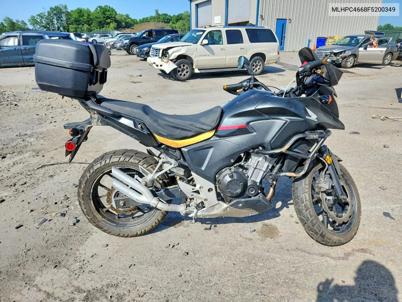 2015 Honda Cb500 X VIN: MLHPC4668F5200349 Lot: 58933526