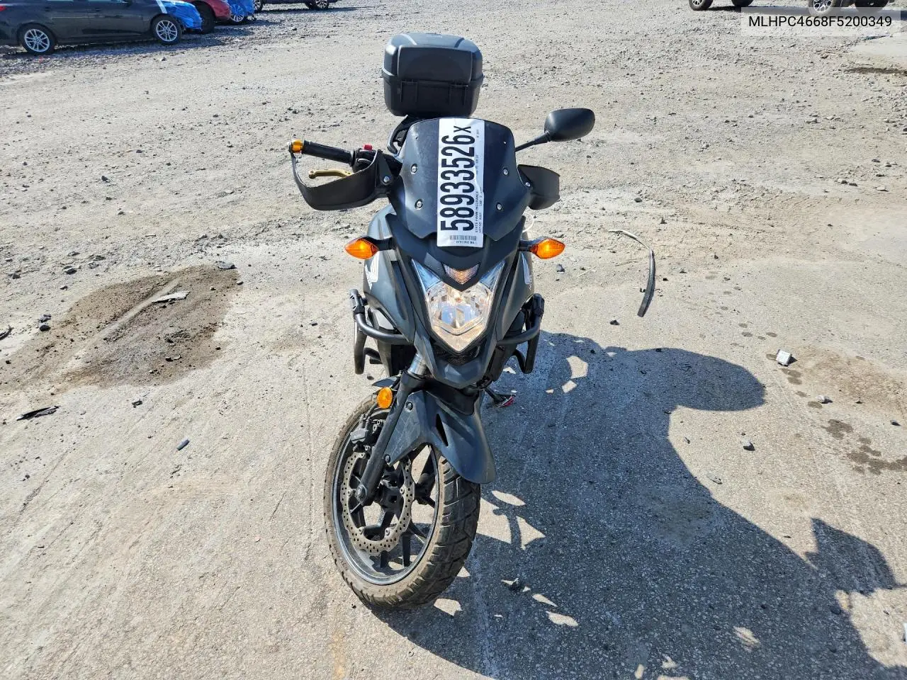 2015 Honda Cb500 X VIN: MLHPC4668F5200349 Lot: 58933526