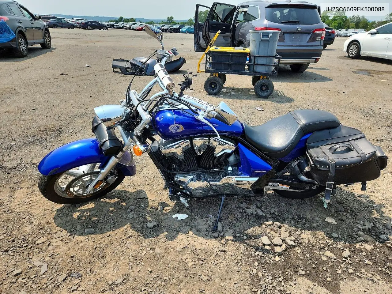 2015 Honda Vt1300 Cr VIN: JH2SC6609FK500088 Lot: 61202326