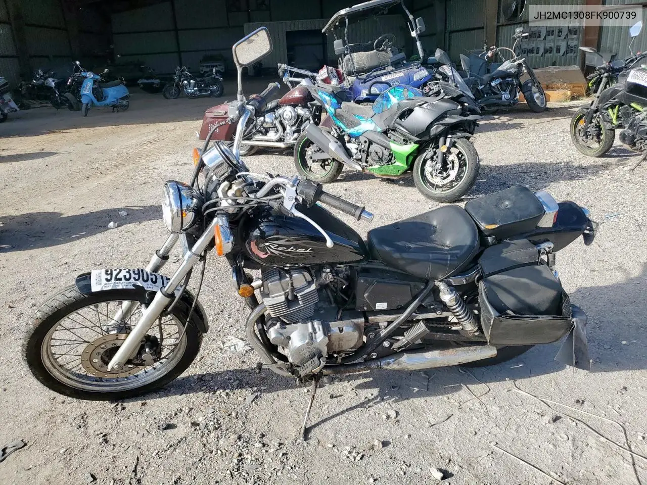 2015 Honda Cmx250 C VIN: JH2MC1308FK900739 Lot: 92390515