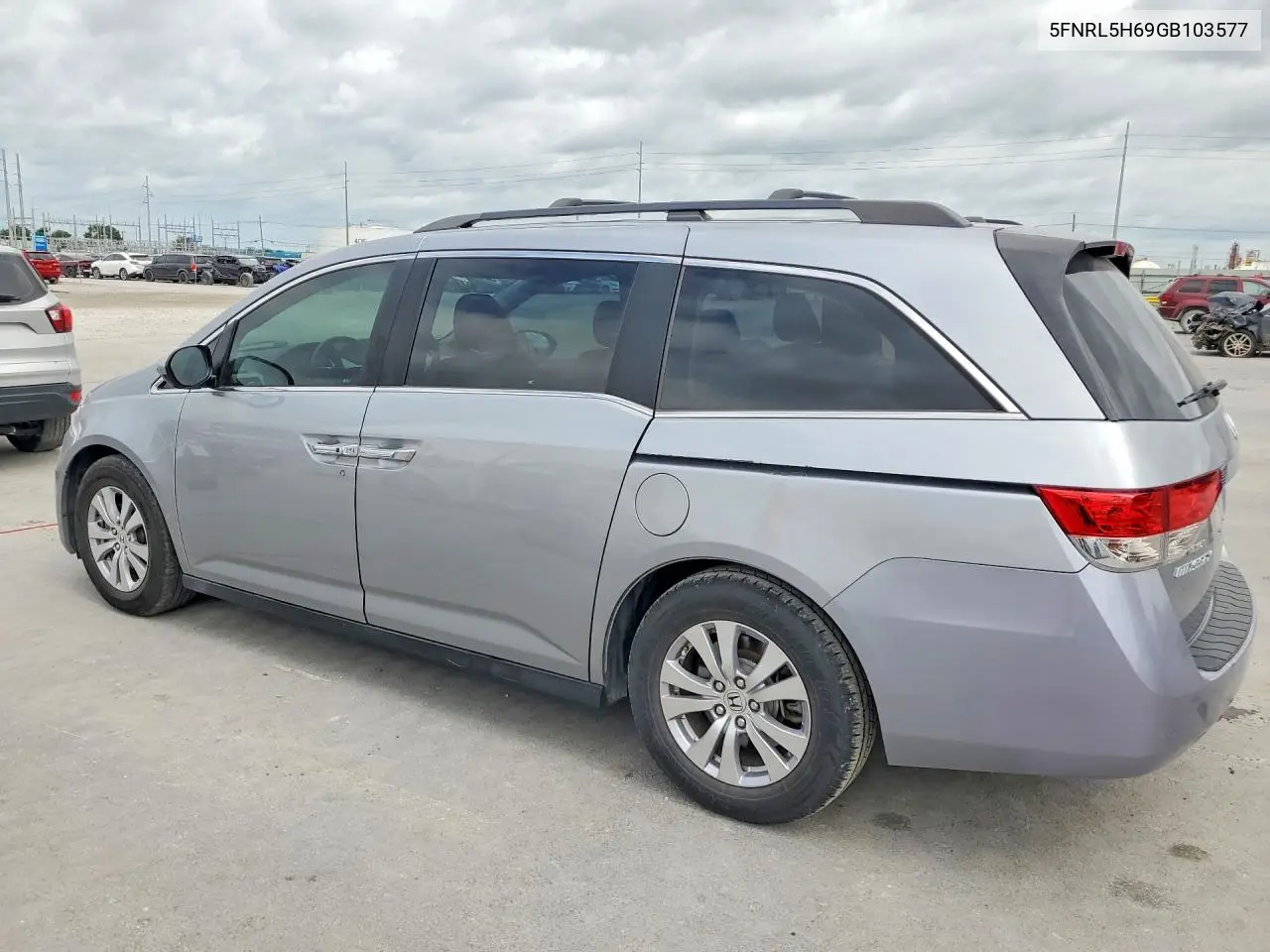 2016 Honda Odyssey Exl VIN: 5FNRL5H69GB103577 Lot: 56938316