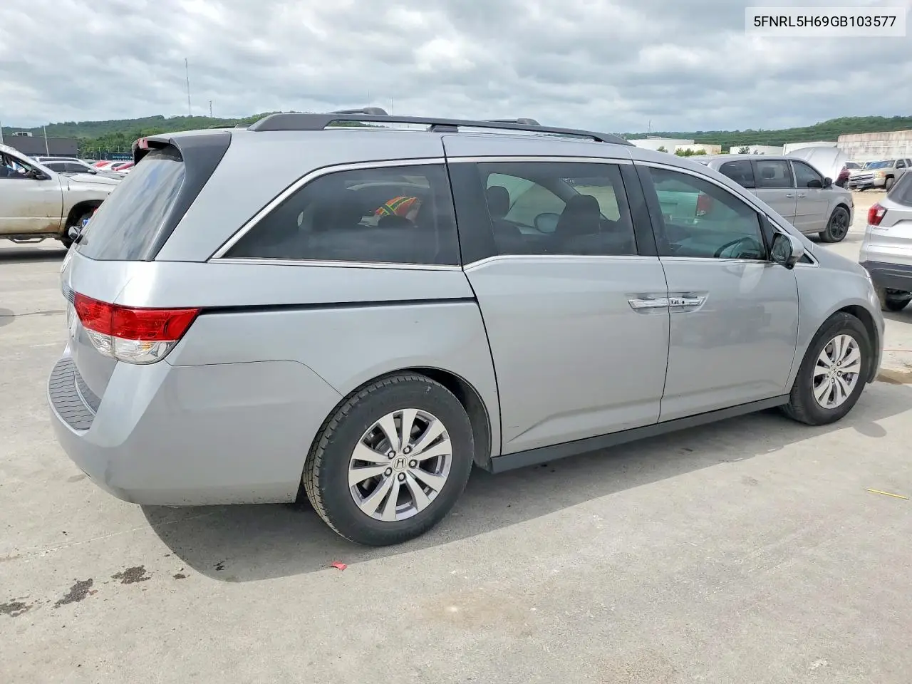 2016 Honda Odyssey Exl VIN: 5FNRL5H69GB103577 Lot: 56938316