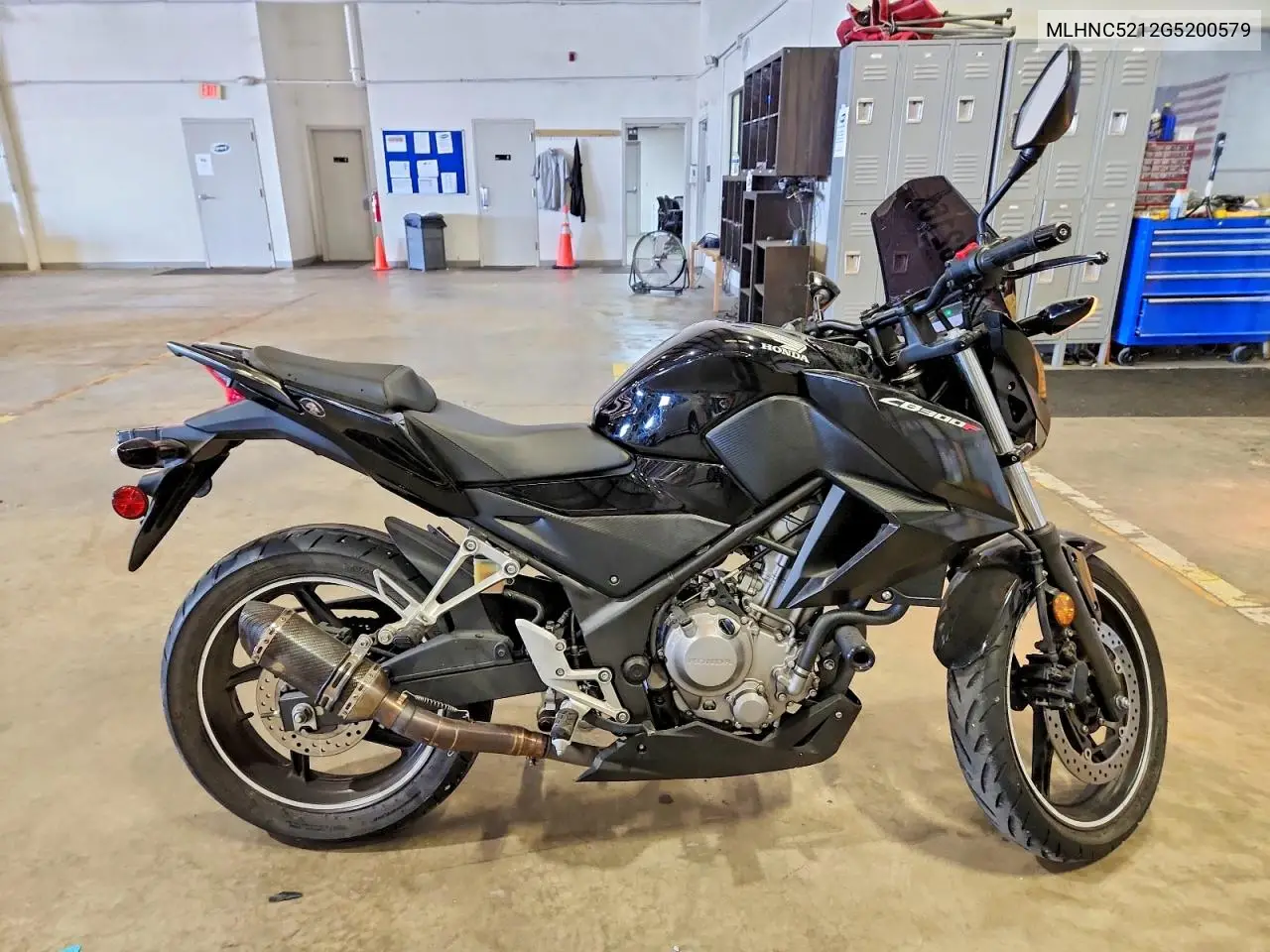 2016 Honda Cb300 F VIN: MLHNC5212G5200579 Lot: 59688216