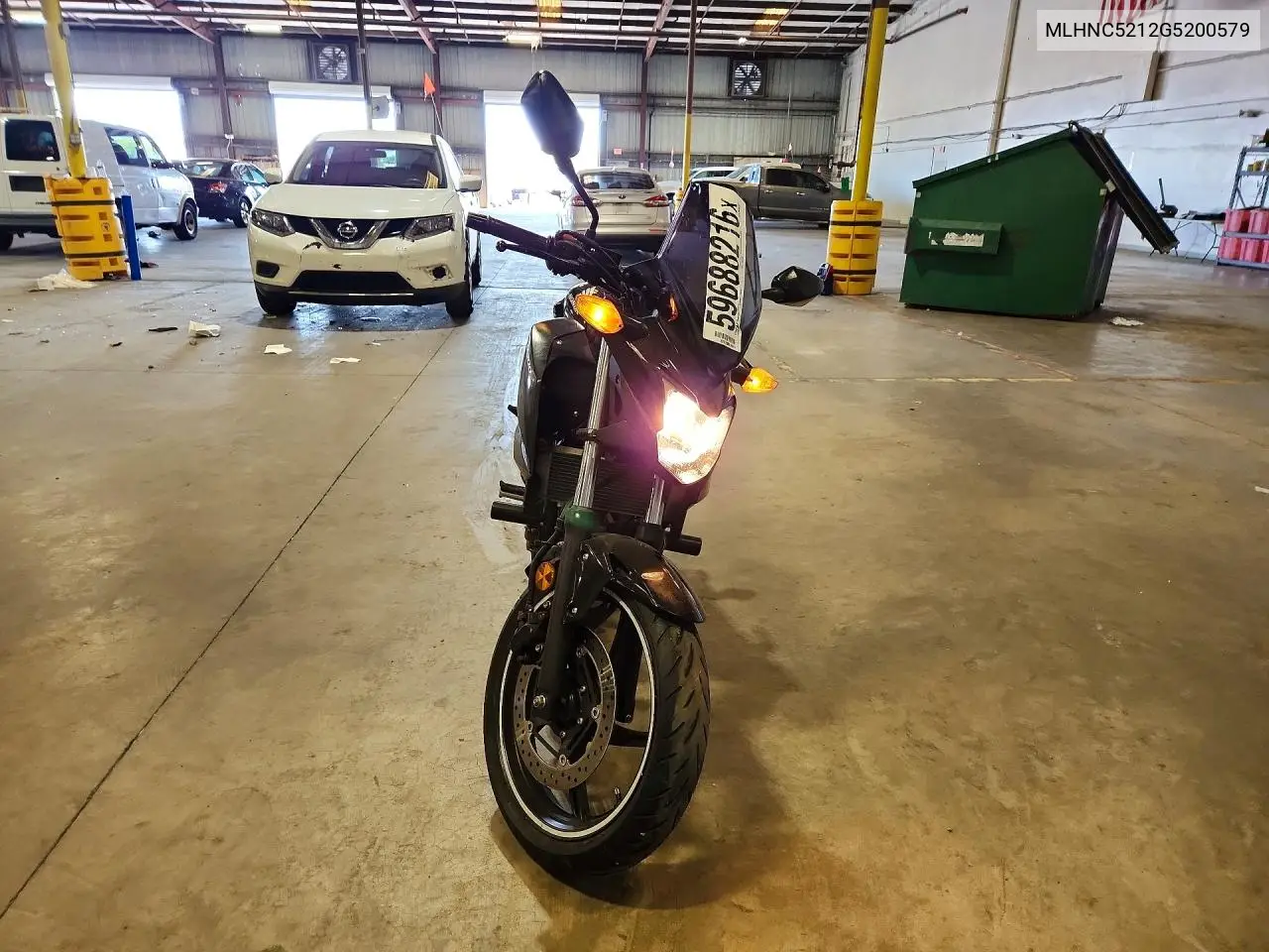 2016 Honda Cb300 F VIN: MLHNC5212G5200579 Lot: 59688216