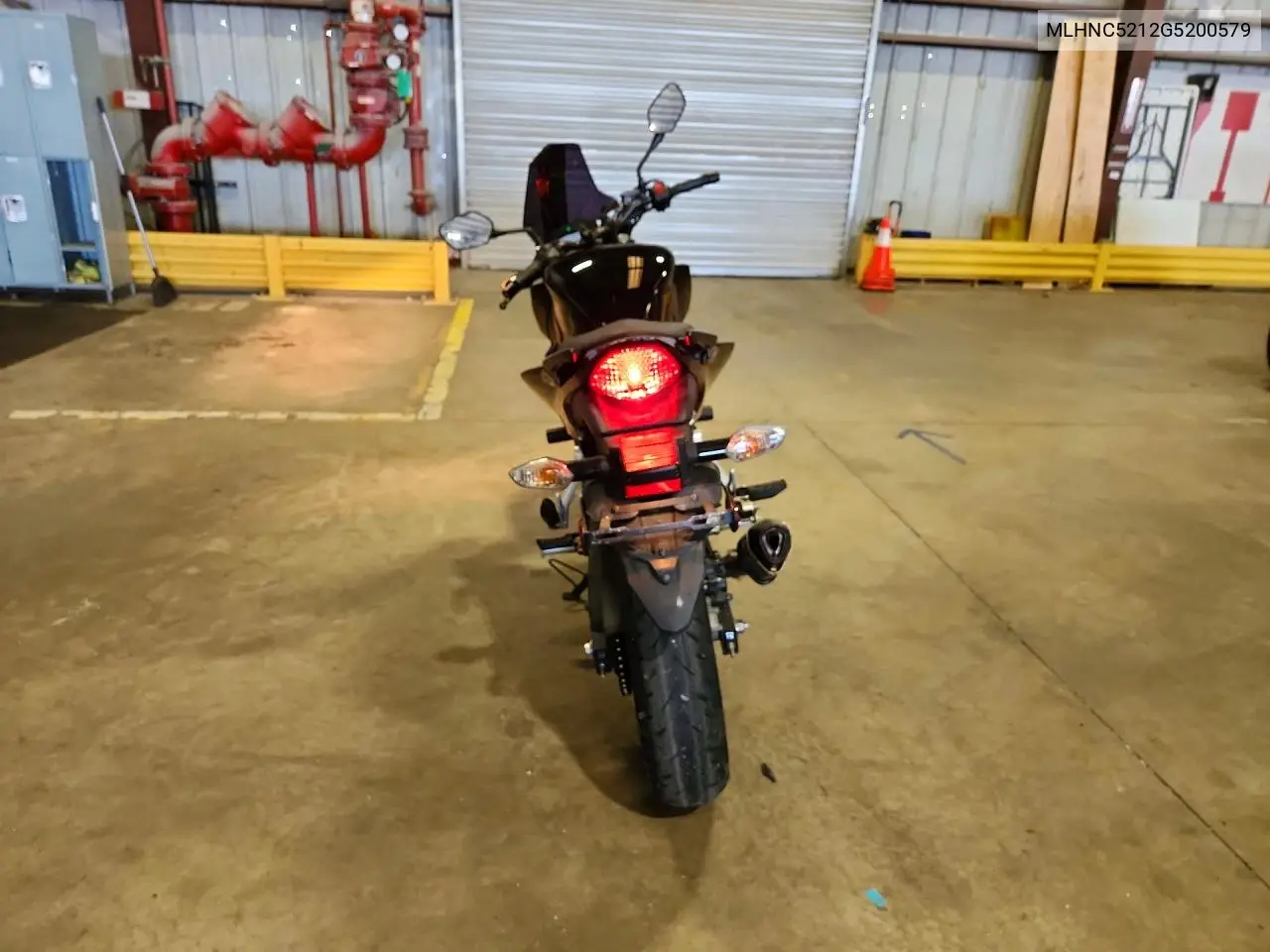 2016 Honda Cb300 F VIN: MLHNC5212G5200579 Lot: 59688216