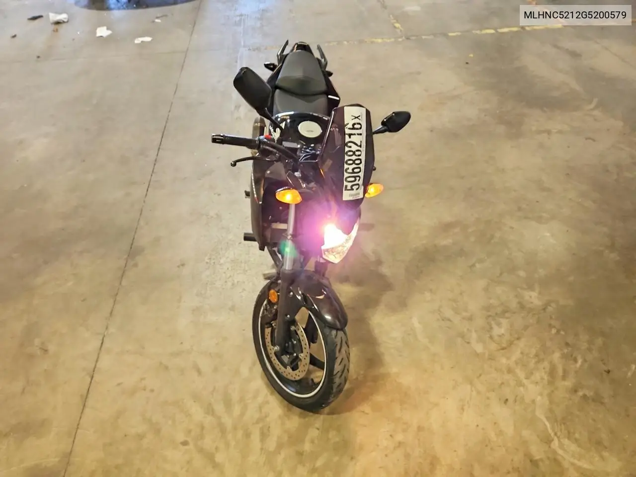 2016 Honda Cb300 F VIN: MLHNC5212G5200579 Lot: 59688216