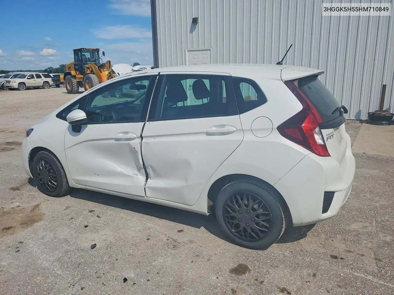 2017 Honda Fit Lx VIN: 3HGGK5H55HM710849 Lot: 57533026