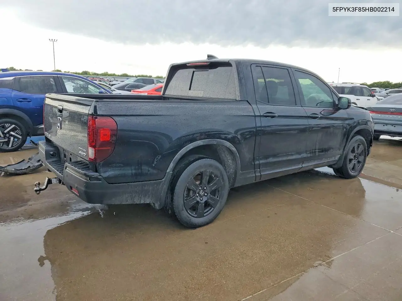 2017 Honda Ridgeline Black Edition VIN: 5FPYK3F85HB002214 Lot: 57958966