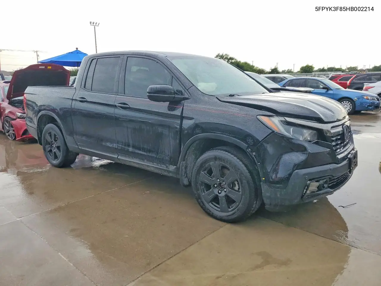 2017 Honda Ridgeline Black Edition VIN: 5FPYK3F85HB002214 Lot: 57958966