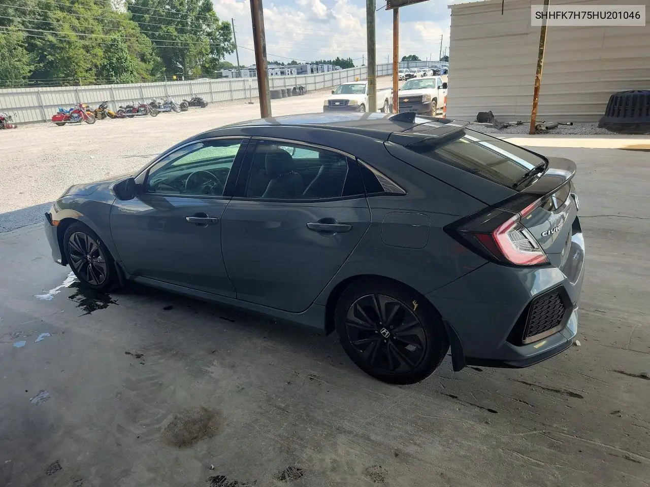 2017 Honda Civic Exl VIN: SHHFK7H75HU201046 Lot: 59952946
