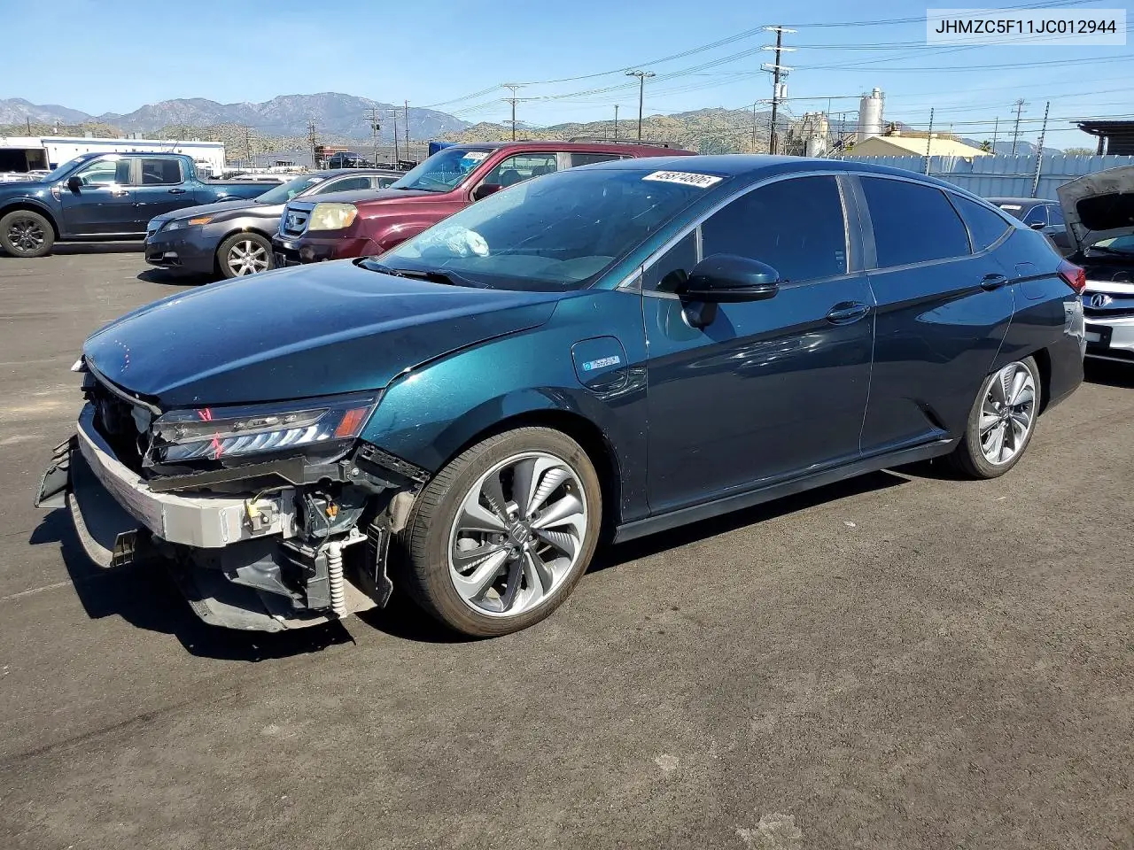 2018 Honda Clarity VIN: JHMZC5F11JC012944 Lot: 45874806