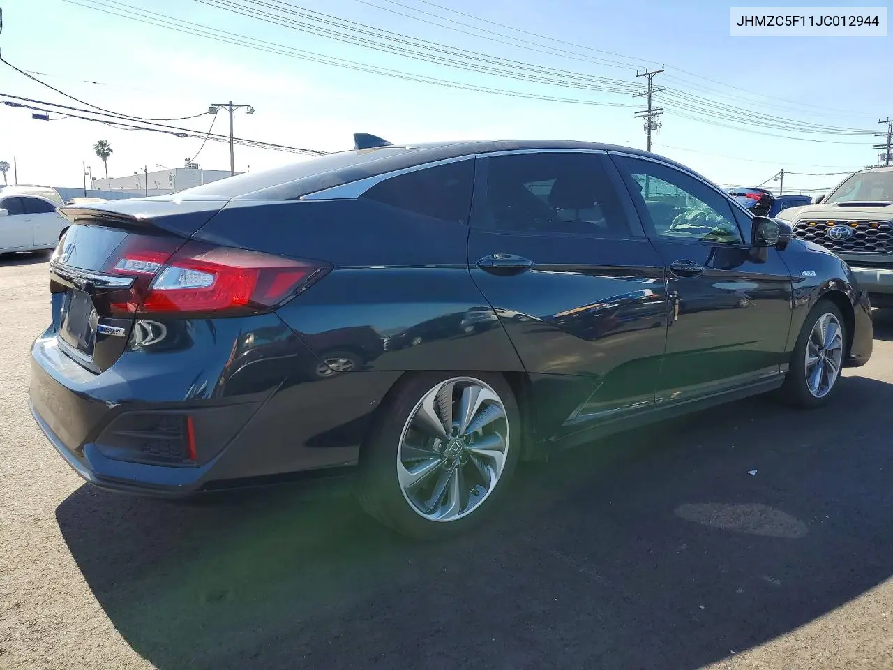 2018 Honda Clarity VIN: JHMZC5F11JC012944 Lot: 45874806