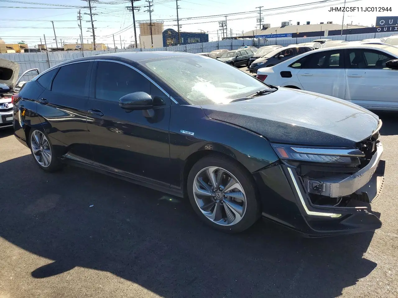 2018 Honda Clarity VIN: JHMZC5F11JC012944 Lot: 45874806