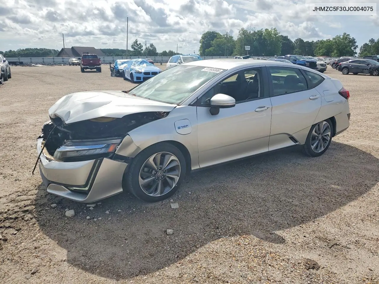 2018 Honda Clarity Touring VIN: JHMZC5F30JC004075 Lot: 51565866