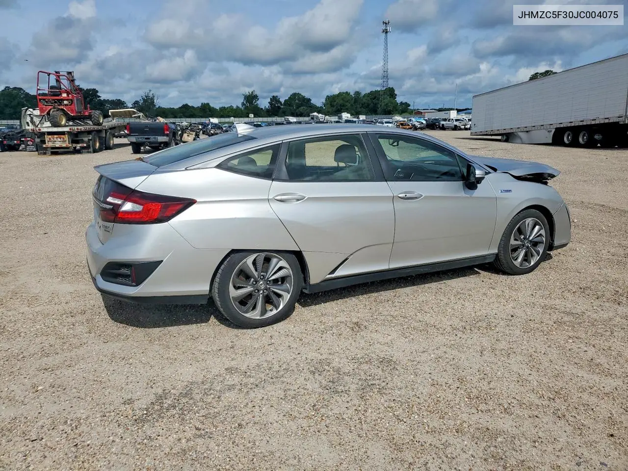 2018 Honda Clarity Touring VIN: JHMZC5F30JC004075 Lot: 51565866
